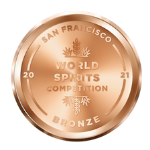 San Francisco World Spirits Competition 2021 Bronze medal