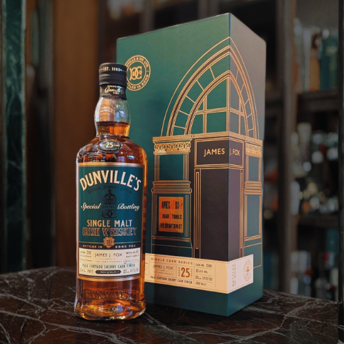 Dunville's unveils 25 year old single malt for James J. Fox Dublin